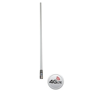RFI CDQ7197 Replacement Whip Q-Fit 7.5dBi Gain 111cm (White)