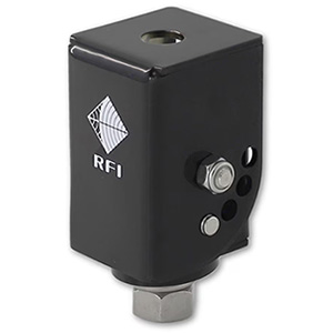 RFI FBBM-B-V2 Folding Bull Bar Bracket; Black Chrome Stainless Steel