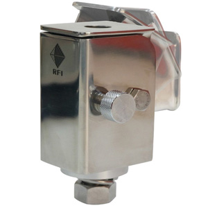 RFI FBBM-P Folding Bull Bar Bracket Antenna Mount Polish Chrome RFI FBBM-P Folding Bull Bar Bracket Antenna Mount Polish Chrome