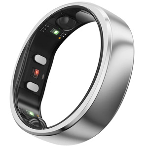 RingConn Gen 2 Air Smart Ring - Size 14 (Galaxy Silver)