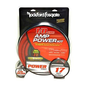 Rockford Fosgate RFK1 1/0 Gauge Wiring Kit Rockford Fosgate RFK1 1/0 Gauge Wiring Kit