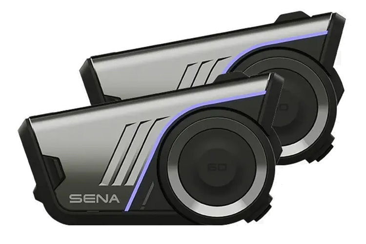Sena 60S-01D Bluetooth Mesh Motorcycle Intercom - DUAL pack | eBay