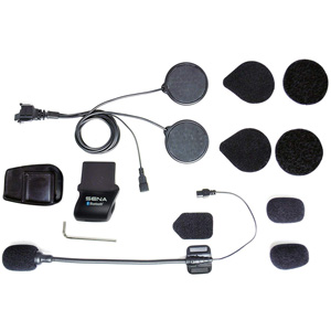 Sena Helmet Clamp Kit Attachable Boom Mic For SMH5 SMH5-FM SPH10H-FM