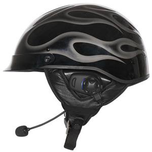 Sena SPH10H-FM-01 Half Helmet Motorcycle Bluetooth Intercom