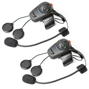 Sena SMH5 Twin Kit Bluetooth Intercom w/ Boom Microphone Sena SMH5 Twin Kit Bluetooth Intercom w/ Boom Microphone