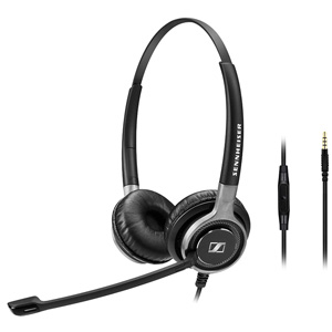 EPOS | Sennheiser SC665 Wired Binaural UC Headset w/ 3.5 mm Jack