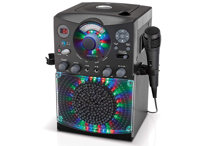 SINGING MACHINE CLASSIC SERIES LIGHTS KARAOKE SYSTEM