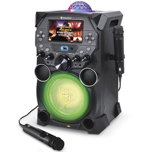 Singing Machine Fiesta Bluetooth Karaoke System SMSDL9039BK