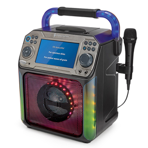Singing Machine Groove XL Bluetooth + Light Show Karaoke 7" Display