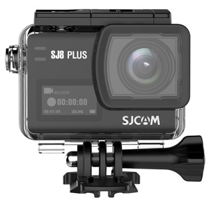 SJCAM SJ8 PLUS Black Waterproof Sports Camera 12MP 4K 30FPS WiFi USB