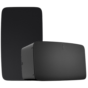 Sonos Wireless Hi-Fi Music Streaming Speaker System Black FIVE1AU1BLK