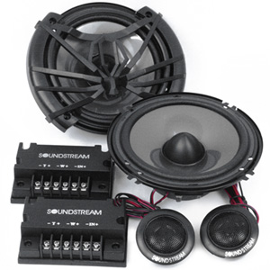 Soundstream AC.6 Arachnid 2-Way 6.5" Component Speaker System Soundstream AC.6 Arachnid 2-Way 6.5" Component Speaker System