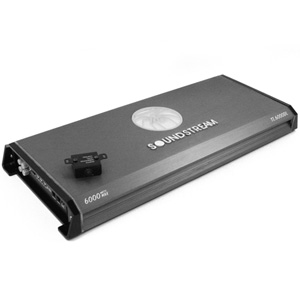 SoundStream T1.6000DL 6000W Watt Max Monoblock Class-D Amplifier