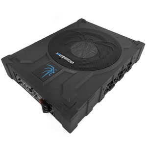 Soundstream USB-10P 1000W Shallow 10" Sub Enclosure Built-In Amplifier