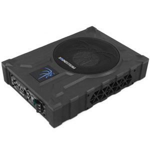 Soundstream USB-8P 800W Shallow 8" Sub Enclosure w/ Passive Radiators