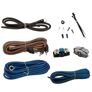 Soundstream WK-00X 0 Gauge AWG Amplifier Wiring Install Kit 2 Channel