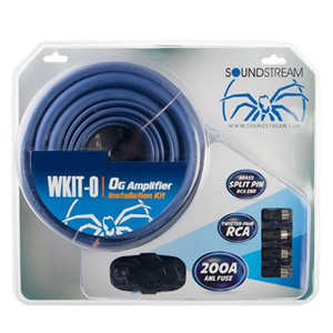 Soundstream WKIT-0 0 Gauge Amplifier Complete Installation Kit Soundstream WKIT-0 0 Gauge Amplifier Complete Installation Kit