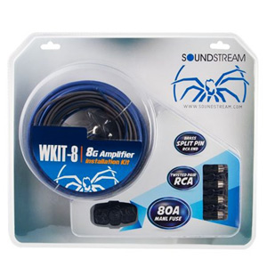 Soundstream WKIT-8 8 Gauge Amplifier Complete Installation Kit Soundstream WKIT-8 8 Gauge Amplifier Complete Installation Kit