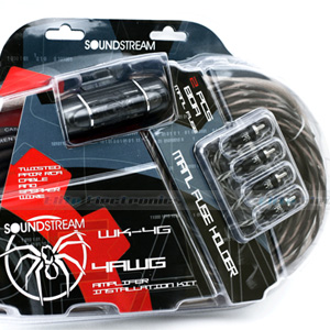 SoundStream WK-4G 4 AWG Complete Amp Wiring Kit SoundStream WK-4G 4 AWG Complete Amp Wiring Kit
