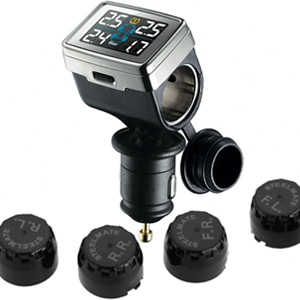 Steelmate TP-79 Wireless DIY TPMS w/ Cigarette Plug Black Steelmate TP-79 Wireless DIY TPMS w/ Cigarette Plug Black