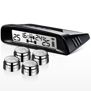 Steelmate TP-S1 Wireless DIY TPMS w/ Solar Powered Display Steelmate TP-S1 Wireless DIY TPMS w/ Solar Powered Display