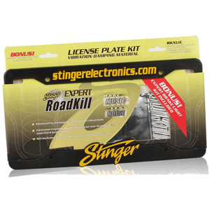Stinger RKXLIC License Plate & Brake Light Vibration Damping Kit Stinger RKXLIC License Plate & Brake Light Vibration Damping Kit