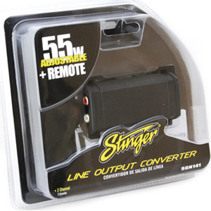 Stinger SGN141 55W Line Output Converter w/ Adjustable Remote