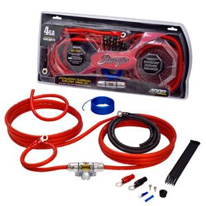 Stinger SK4641 4 AWG Power & Signal Amp Wiring Kit Stinger SK4641 4 AWG Power & Signal Amp Wiring Kit