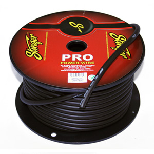 Stinger 4 AWG Gauge Power Wire SPW14TB