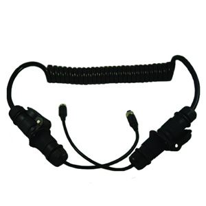 Strike 5 Pin Plastic Connector Trailer Cable with Single Camera