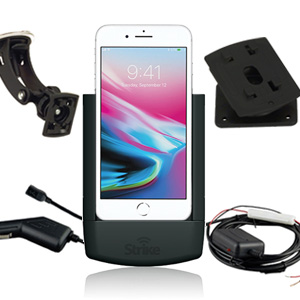 Strike Alpha Apple iPhone 8 / 8 Plus Charging Cradle Bluetooth Strike Alpha Apple iPhone 8 / 8 Plus Charging Cradle Bluetooth