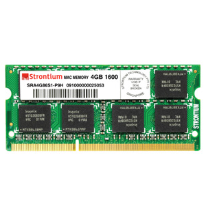Strontium 4GB DDR3 1600MHZ SODIMM MAC RAM Memory Strontium 4GB DDR3 1600MHZ SODIMM MAC RAM Memory