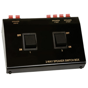 Studio Acoustics SA102SW 2-Way Speaker Selector Switch Box Studio Acoustics SA102SW 2-Way Speaker Selector Switch Box