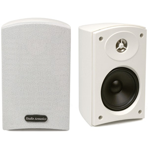 Studio Acoustics SA700W 2-Way Satellite Speaker (White, Pair) Studio Acoustics SA700W 2-Way Satellite Speaker (White, Pair)