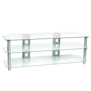 Studio Acoustics SVR360 3 Tier Glass Television Stand Studio Acoustics SVR360 3 Tier Glass Television Stand