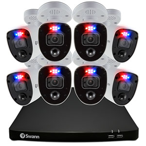 Swann Enforcer 4K Ultra HD 4 Camera 8 Ch DVR-5680 2TB Security System