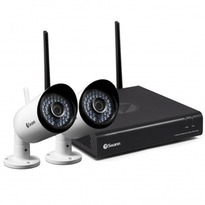 Swann NVW-485 1TB 4-Channel DVR w/ 2x 1080P Cameras Wi-Fi CCTV