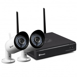 Swann NVW-485 1TB 4-Channel DVR w/ 2x 1080P Cameras Wi-Fi CCTV Swann NVW-485 1TB 4-Channel DVR w/ 2x 1080P Cameras Wi-Fi CCTV