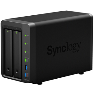 Synology DiskStation DS716+II 2-Bay 3.5" Dual Core 1.6GHz NAS