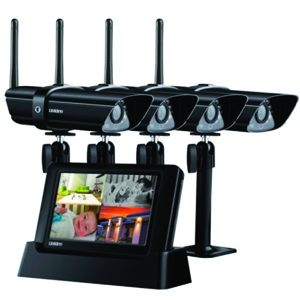 Uniden G2740 7" Guardian Wireless Surveillance 4 Cameras System