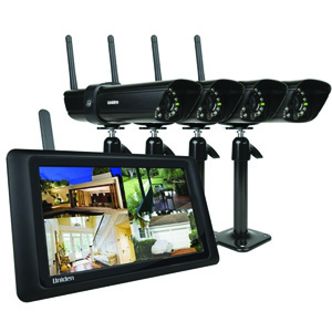 Uniden G2940 9" Guardian Wireless Surveillance 4 Cameras System