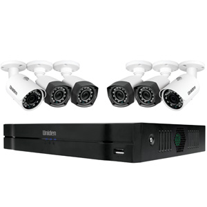 Uniden GCVR4H402 Guardian Full HD 1080P 4 + 2 IP Cameras 1TB DVR