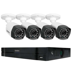 Uniden GCVR8H40 Guardian Full HD 1080P 4 Cameras CCTV 1TB DVR