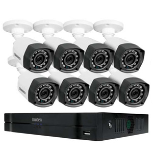 Uniden GCVR8H80 Guardian Full HD 1080P 8 Cameras CCTV 2TB DVR