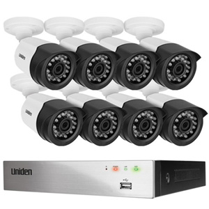 Uniden GDVR8T80 Guardian Full HD DVR 8 Cameras 2TB System CCTV Uniden GDVR8T80 Guardian Full HD DVR 8 Cameras 2TB System CCTV