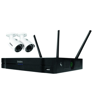 Uniden GNVR4920W Guardian Full HD 1080P DVR 4 IP Cameras 1TB DVR