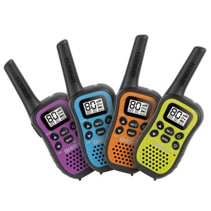 Uniden UH45-4 80 Channel UHF CB Walkie-Talkie Handheld Radio Quad Pack