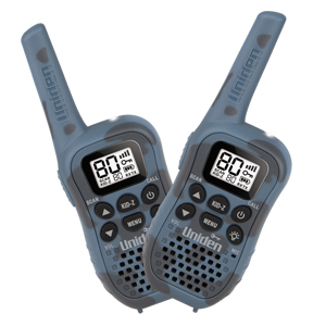 Uniden UH45CB-2 UHF CB Handheld Radio Walkie-Talkie Kid Zone Blue Cam Uniden UH45CB-2 UHF CB Handheld Radio Walkie-Talkie Kid Zone Blue Cam