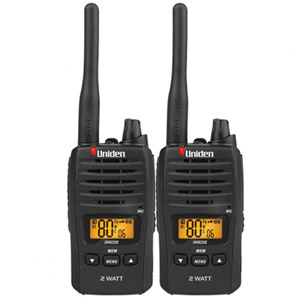 Uniden UH820S-2 Twin Pack 80-Channels 2 Watt UHF Handheld Uniden UH820S-2 Twin Pack 80-Channels 2 Watt UHF Handheld