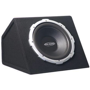 US Audio USA12B 12" 600W Loaded Enclosure SVC Subwoofer Sealed